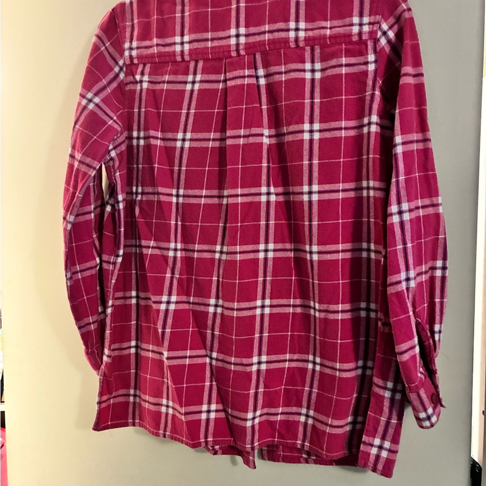 EUC Blair Ladies Flannel Button Down Oversized Fit Shirt S/M/L - Picture 5 of 7